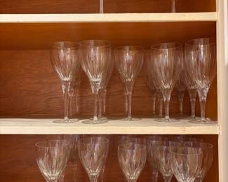 Crystal stemware