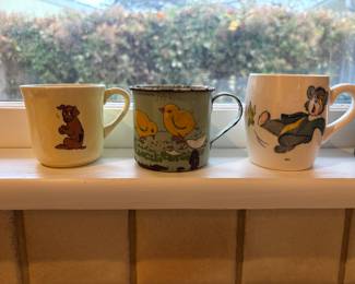 Vintage mugs