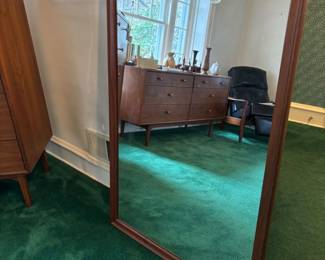 Drexel mirror and wide dresser (in reflection, updated photo coming)