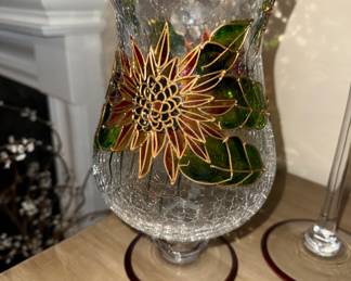 Christmas candle jar 