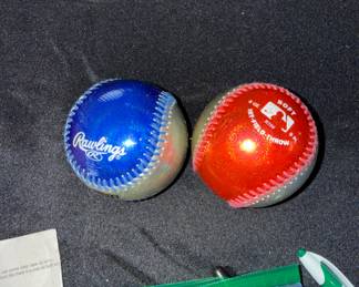 Interesting baseballs