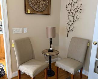  chairs without covers 