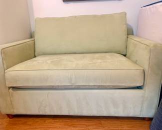Twin chair sleeper sofa by Crate and barrel
