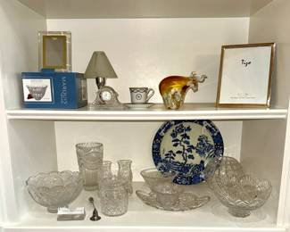 Assorted Waterford crystal