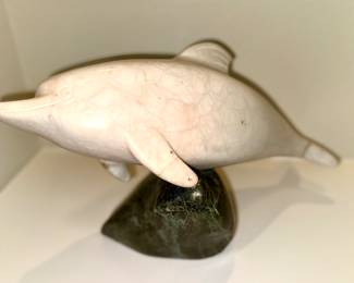 Dolphin sculpture