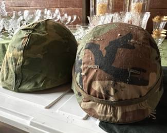 Vintage Army Helmets