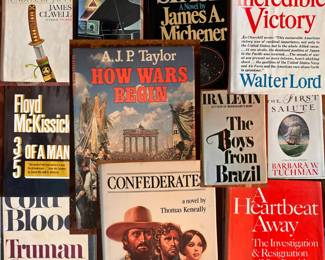 First Edition/Printing Hardback Books with Dust Covers