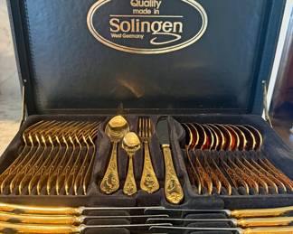 Soligen Gold Plated Silver Set
