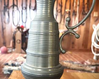 Vintage Pewter Pitcher