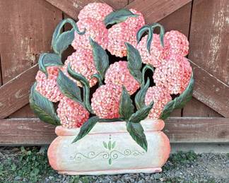 Painted Metal Fireplace Insert 