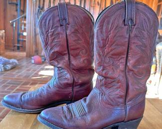 Leather Cowboy Boots