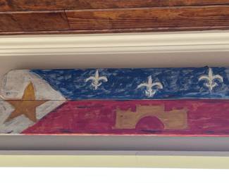 Acadiana flag art