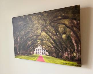 Louisiana photography on canvas