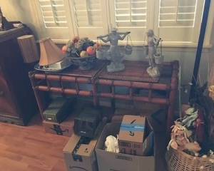 Oriental figurines, lamps, decorative fruit and more!