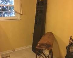 Antique ironing board.