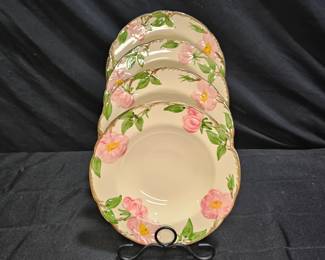 Franciscan Desert Rose 4 Soup/Salad Bowls