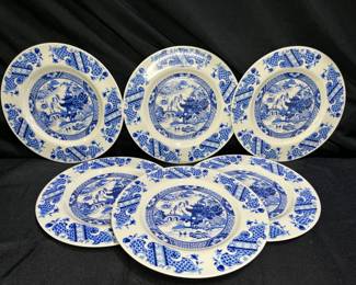  RARE Pickard China USA 6 Salad Plates