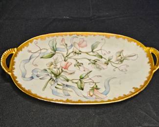 RARE Unique Antique Nippon Nappy Dish