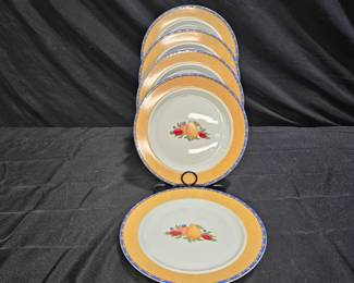 5 Dansk Fiance Fruits Salad Plates