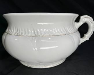 Antique Admiral VP Co. Ironstone Chamber Pot