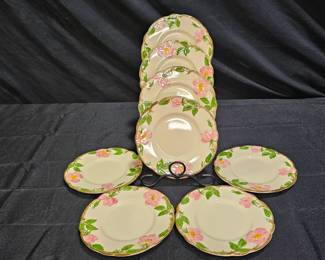 Franciscan Desert Rose 8 Bread Plates