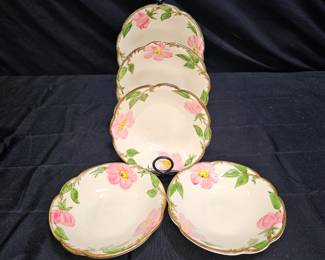 Franciscan Desert Rose 5 Dessert Bowls