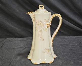 Haviland & Co Limoges Chocolate Pot with Lid