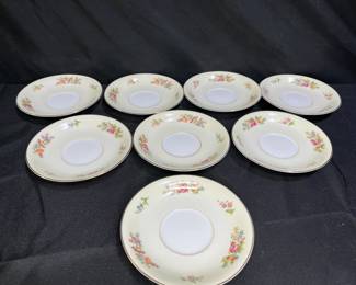 8 Noritake Empire Saucers