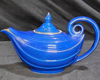 Hall Aladdin Style Blue Tea Pot