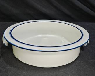 Dansk Bistro Oven Casserole Dish with Knob Handles