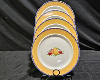 4 Dansk Fiance Fruits Salad Plates