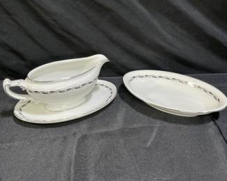 Heinrich H & C Gravy Boat & Relish Bowl
