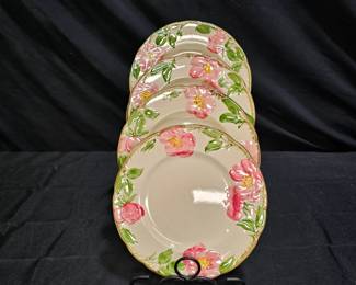 Franciscan Desert Rose 4 Salad Plates