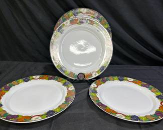 4 Dansk Cornucopia Dinnerware Soup Bowls