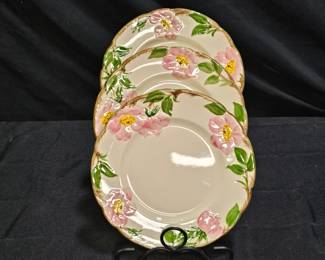 Franciscan Desert Rose 3 Salad Plates