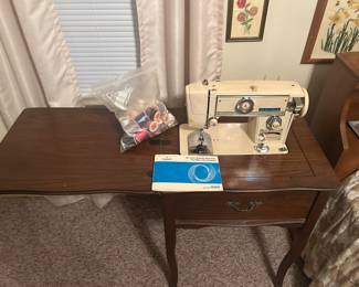 Capitol Sewing Machine Model 666 , tested works. 
