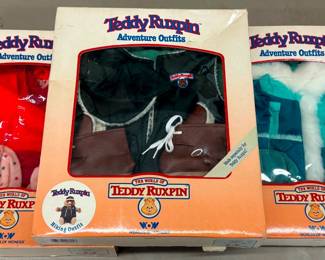 Teddy Rupkin Adventure Outfits