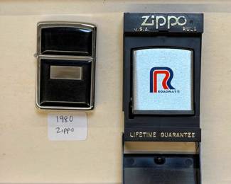 1980 Zippo Lighter and Zippo Rule