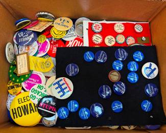 Politcal Buttons