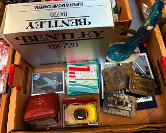 Ticket Stubs, Belt Buckles and more