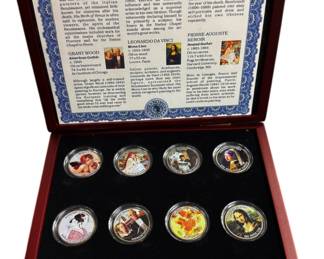 The Masterpiece Collection Colorized JFK Half Dollars