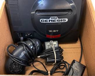 Sega Genesis Video Game Console
