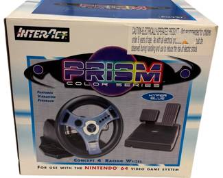 Nintendo 64 Prism Racing Wheel