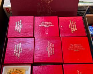 The Hummel Gold Christmas Ornament Collection