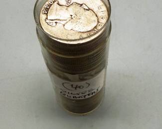 Roll Washington Silver Quarters