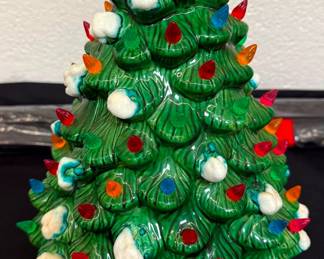 Vintage Ceramic Christmas Tree