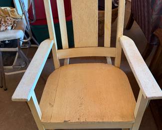 Painted wood rocker! 