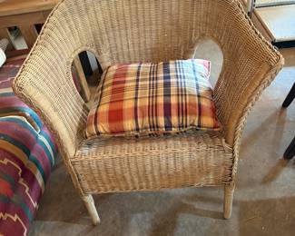 Wicker chair