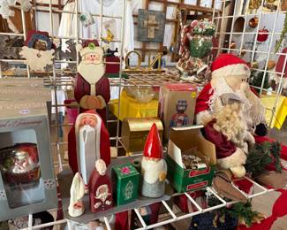 Vintage Santa’s and Christmas Items
