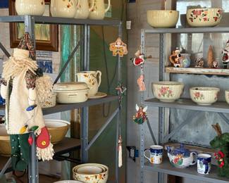 Jewel T Hall collectible dishes and Christmas items!